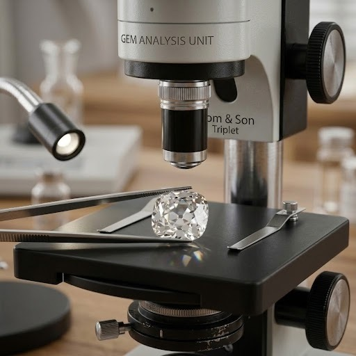 How to Identify an Old Mine Cut Diamond