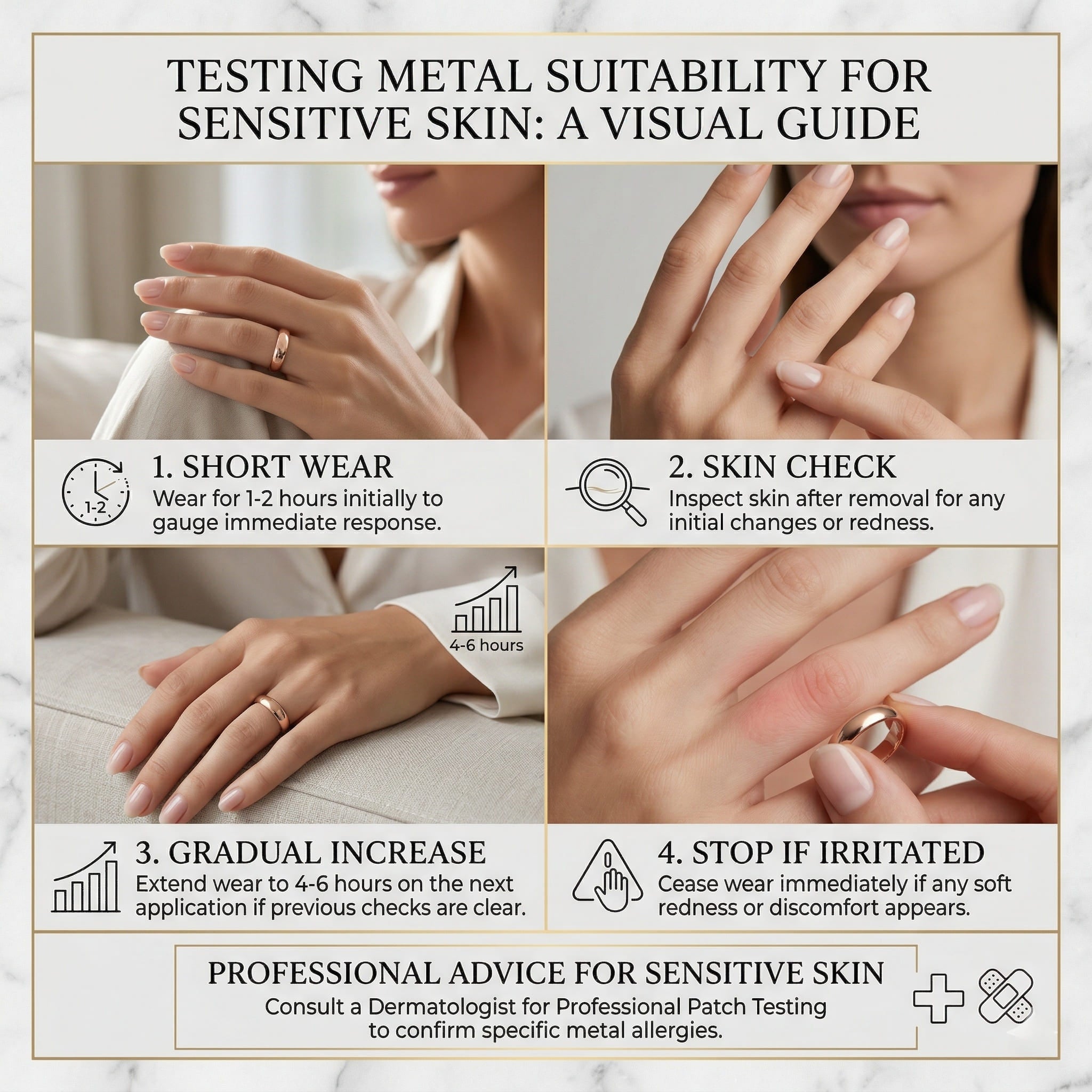 How to Test if a Metal Suits You