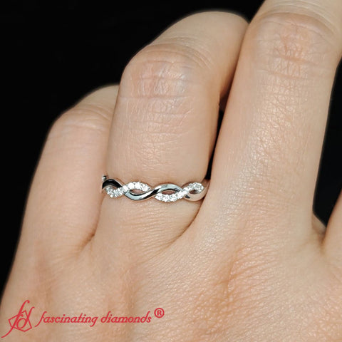 Infinity Wedding Promise Band