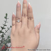 Load image into Gallery viewer, Marquise Cut Infinity Daisy Floral Diamond Ring