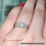 Load image into Gallery viewer, emerald-cut-lab-diamond-infinity-engagement-ring-in-FD9986R5-EM-NL-WG
