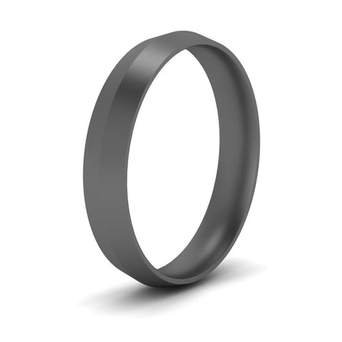 Comfort Fit Knife Edge Mens Band