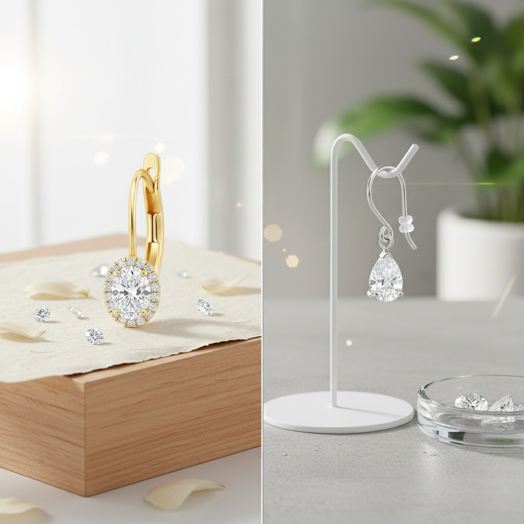 Lever Back vs French Hook Earrings