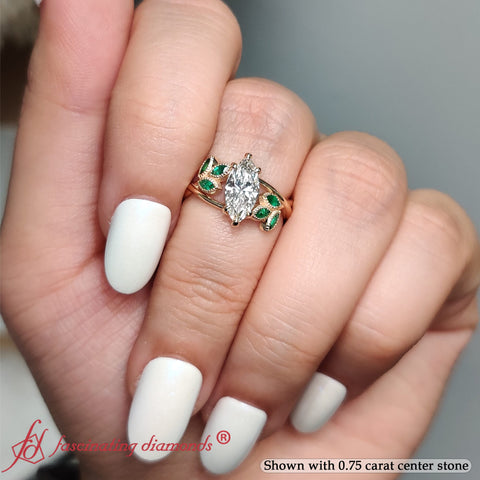 Marquise-Emerald-Bezel-Set-Nature-Inspired-Marquise-Cut-Lab-Diamond-Engagement-Ring-In-14k-Yellow-Gold-FD10962R-1-jpg