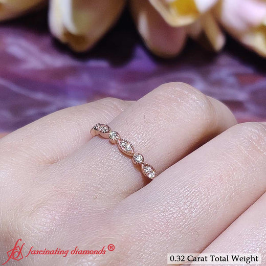 0.35 Ct. Art Deco Diamond Eternity Band