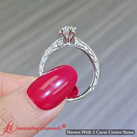 Antique Filigree Marquise Diamond Ring