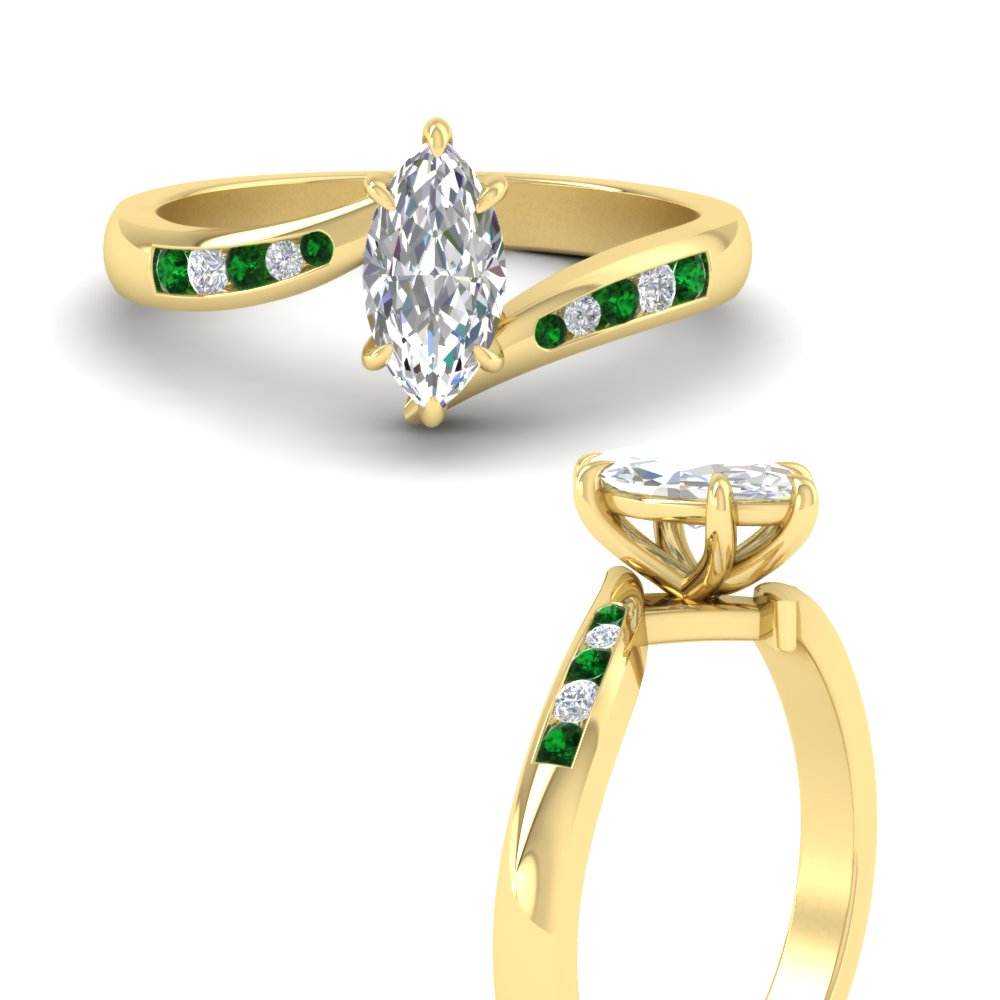 Marquise-cut-diamond-swirl-channel-set-emerald-wedding-ring-in-yellow-gold-FDENS4028MQRGEMGRANGLE3-NL-YG.jpg?v=1754995919