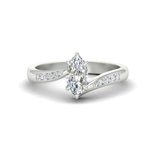 14k White Gold / Diamond / 1 Ct
