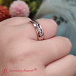 Load image into Gallery viewer, Mens_Channel_Lab_Diamond_Wedding_Band_With_Pink_Sapphire_In_18K_Rose_Gold-FDM8040B-2
