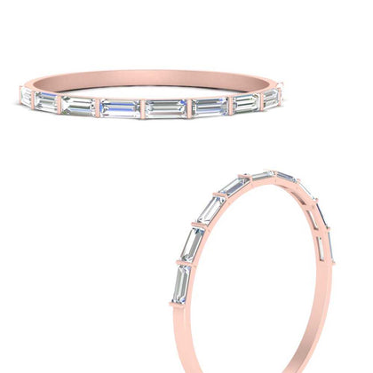 Minimalist-east-west-diamond-baguette-stacking-ring-in-rose-gold-FD123178BANGLE3-NL-RG