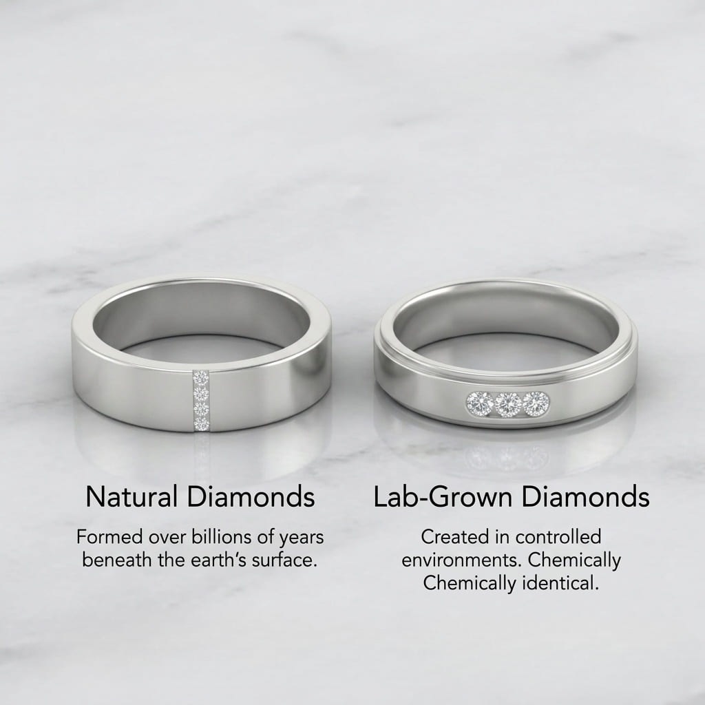 Natural vs Lab-Grown Diamonds