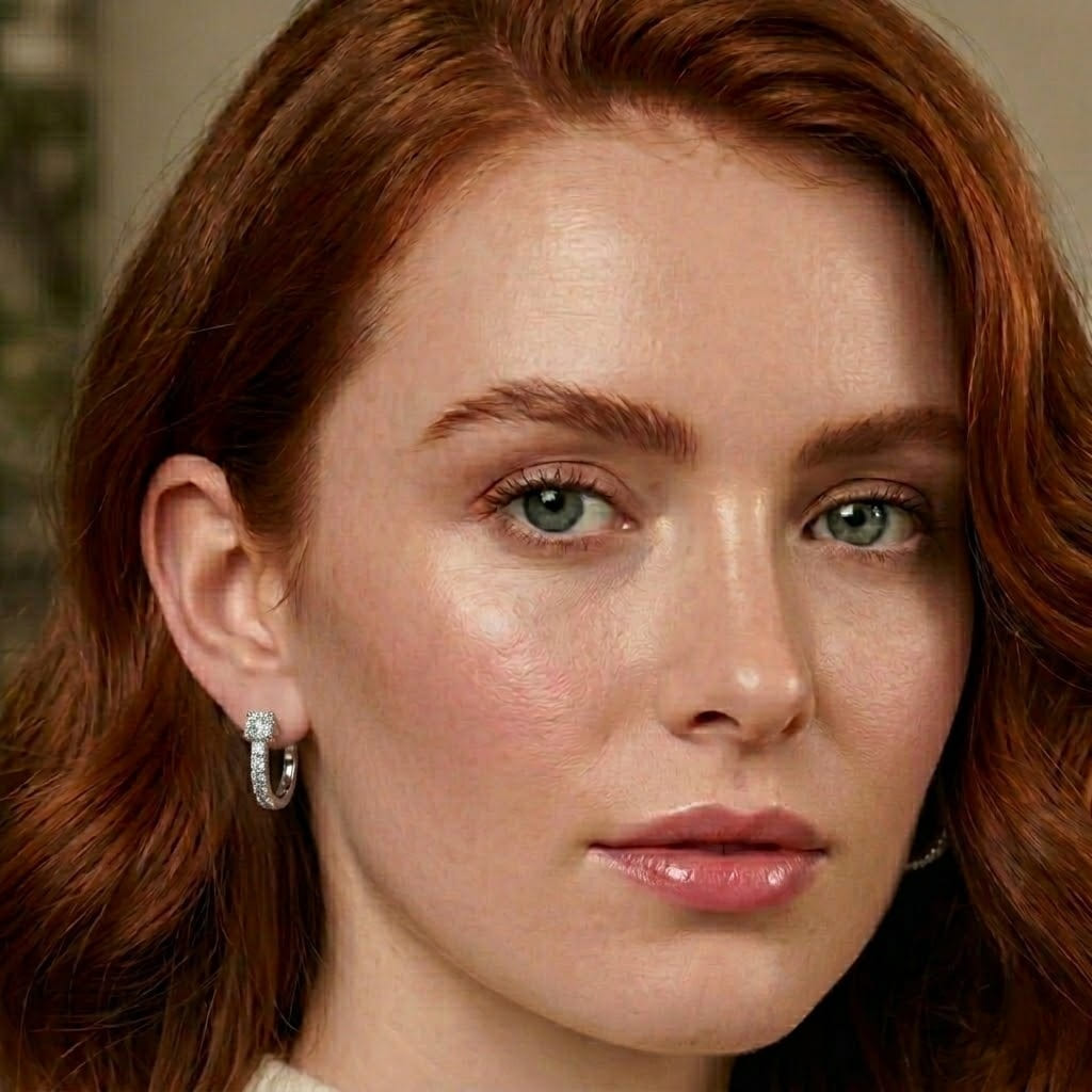 Oblong Face Shape