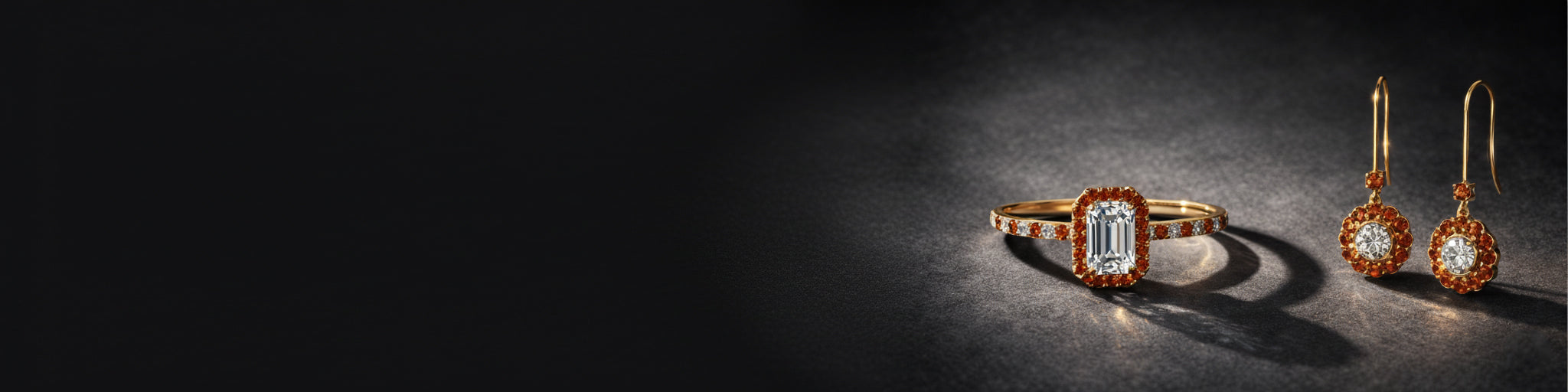 Banner - Orange Sapphire