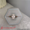 Load image into Gallery viewer, Oval-diamond-ring-with-hidden-halo-in-rose-gold-FD11489R-6