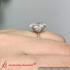 Load image into Gallery viewer, Oval-shaped-two-tone-1.5-mm-comfort-fit-solitaire-ring-in-yellow-gold-fdens11590ovr-2