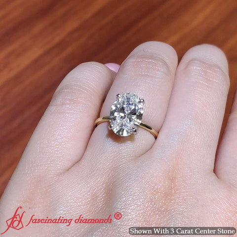 Oval-shaped-two-tone-1.5-mm-comfort-fit-solitaire-ring-in-yellow-gold-fdens11590ovr-5