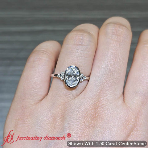 Petite-bezel-set-oval-shaped-diamond-engagement-ring-in-white-gold-FD9175OVR-7