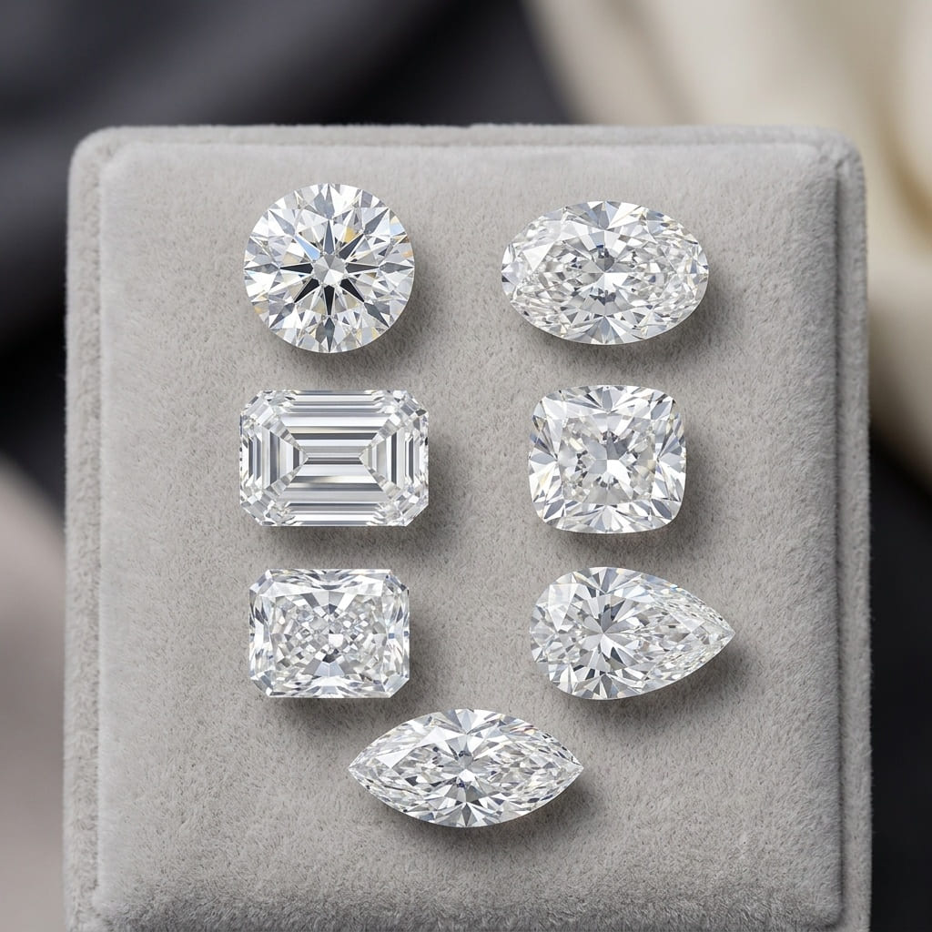 Popular shapes for 5 carat diamond rings