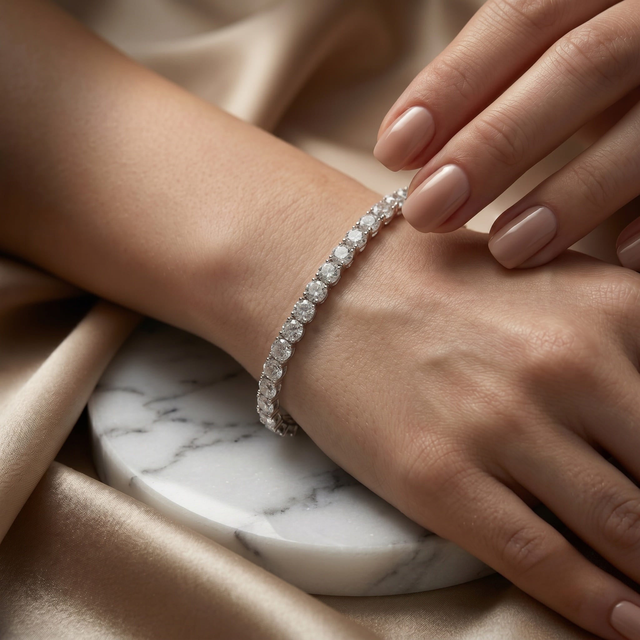 Prong Set Tennis Bracelet