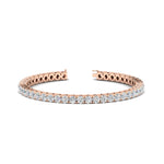 Load image into Gallery viewer, Real-Diamond-Tennis-Bracelet-9-Carat-In-Rose-Gold-FDBRC8635RO-9.00-CT-NL-RG

