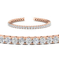 Thumbnail 1 - Real-Diamond-Tennis-Bracelet-9-Carat-In-Rose-Gold-FDBRC8635ROANGLE2-9.00-CT-NL-RG