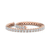 Load image into Gallery viewer, Real-Diamond-Tennis-Bracelet-9-Carat-In-Rose-Gold-FDBRC8635ROANGLE4-9.00-CT-NL-RG