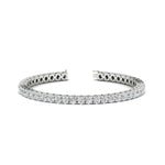 Load image into Gallery viewer, Real-Diamond-Tennis-Bracelet-9-Carat-In-White-Gold-FDBRC8635RO-9.00-CT-NL-WG
