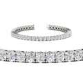 Thumbnail 31 - Real-Diamond-Tennis-Bracelet-9-Carat-In-White-Gold-FDBRC8635ROANGLE2-9.00-CT-NL-WG