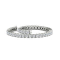 Thumbnail 34 - Real-Diamond-Tennis-Bracelet-9-Carat-In-White-Gold-FDBRC8635ROANGLE4-9.00-CT-NL-WG