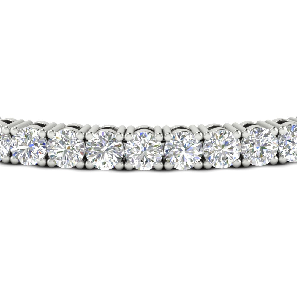 Real-Diamond-Tennis-Bracelet-9-Carat-In-White-Gold-FDBRC8635ROANGLE5-9.00-CT-NL-WG