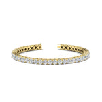 Load image into Gallery viewer, Real-Diamond-Tennis-Bracelet-9-Carat-In-Yellow-Gold-FDBRC8635RO-9.00-CT-NL-YG
