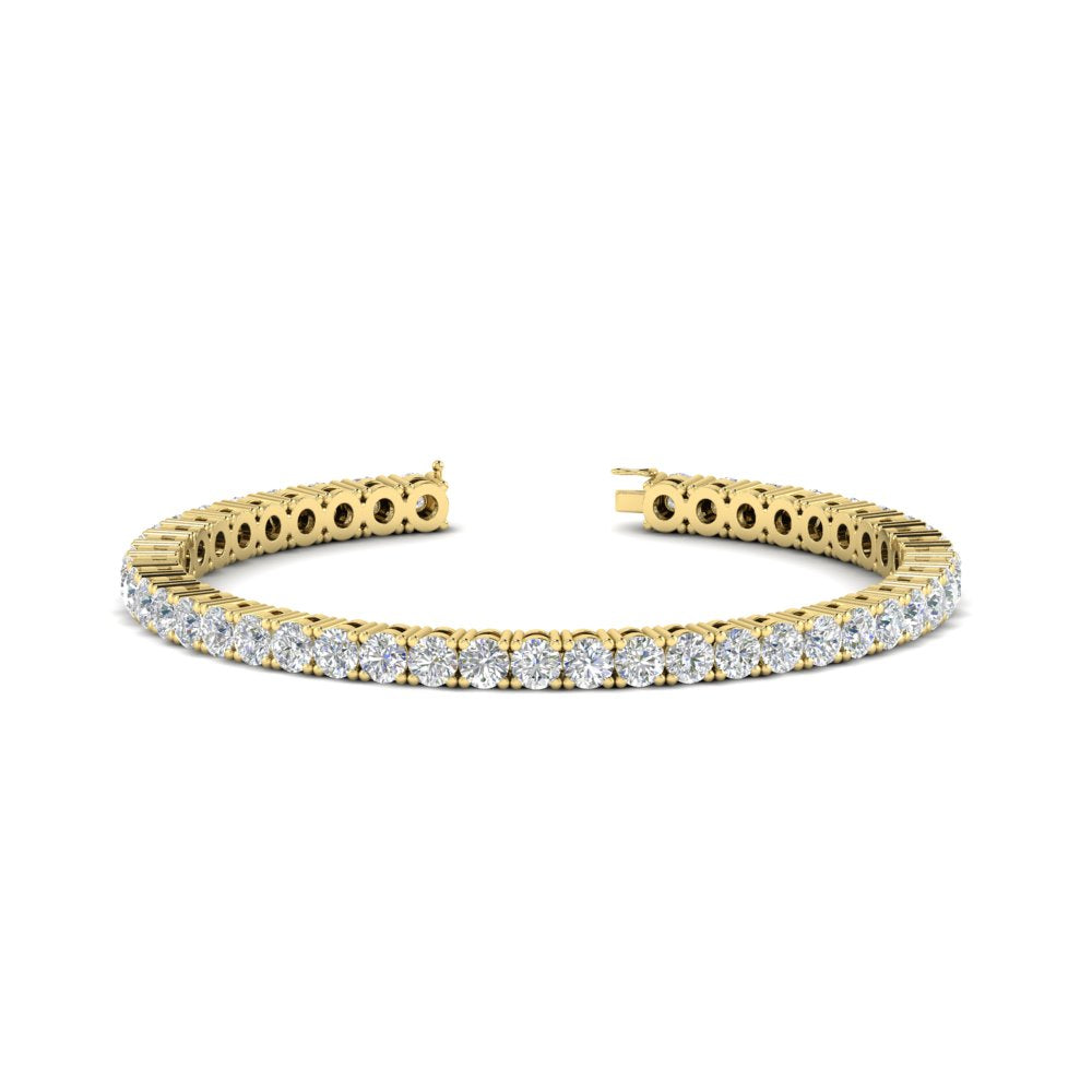 Real-Diamond-Tennis-Bracelet-9-Carat-In-Yellow-Gold-FDBRC8635RO-9.00-CT-NL-YG