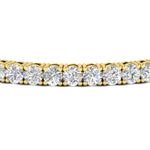 Load image into Gallery viewer, Real-Diamond-Tennis-Bracelet-9-Carat-In-Yellow-Gold-FDBRC8635ROANGLE5-9.00-CT-NL-YG
