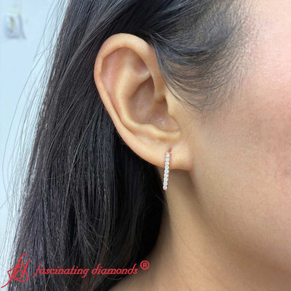 Rectangle-diamond-hoop-earring-in-rose-gold-FDEAR11488-1