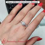 Load image into Gallery viewer, Round-Cut-Twisted-Vine-Lab-Diamond-Engagement-Ring-For-Women-In-White-Gold-FD8253R1-FANCY1-NL-WG.jpg
