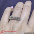 Thumbnail 5 - Round-cut-diamond-3-carat-bridal-wedding-band-in-white-gold-FDENS141ROB-11