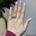 Thumbnail 4 - Round-cut-diamond-3-carat-bridal-wedding-band-in-white-gold-FDENS141ROB-2