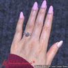 Load image into Gallery viewer, Round-cut-natural-diamond-twisted-infinity-engagement-ring-in-14K-white-gold-FD8253ROR