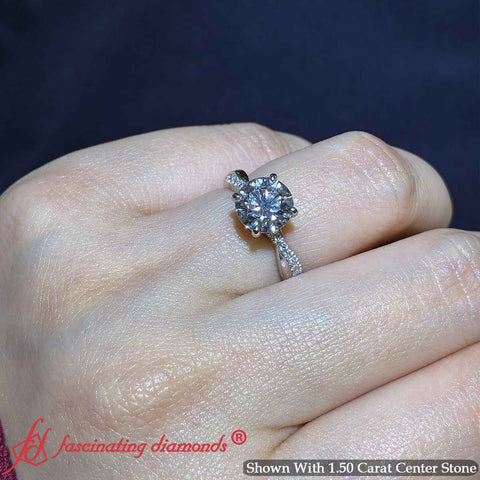 Round-cut-natural-diamond-twisted-infinity-engagement-ring-in-14K-white-gold-FD8253ROR-7