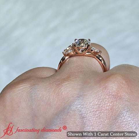 Round-cut-twisted-petal-diamond-engagement-ring-in-14K-rose-gold-FD8300ROR-6