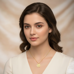 Load image into Gallery viewer, Moon And Stars Disc Pendant
