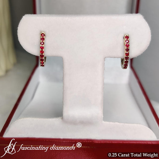 Ruby-huggie-hoop-earrings-in-yellow-gold-fdear11260-4