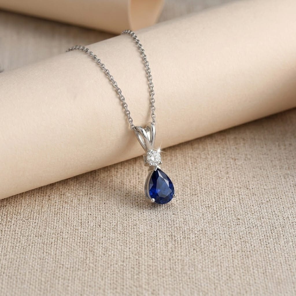 Sapphire Necklaces for Anniversary Gifts