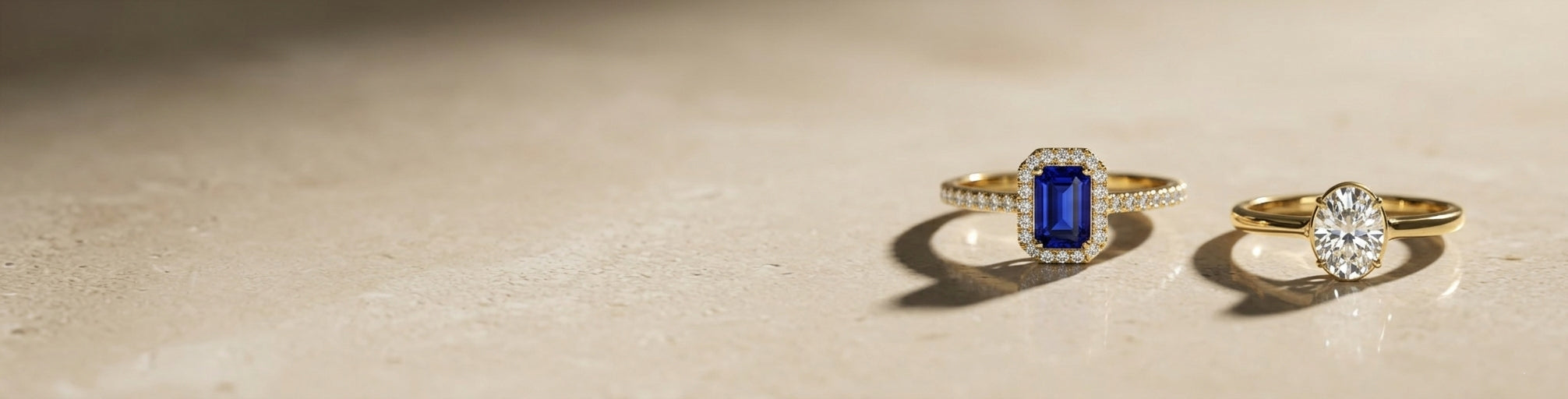 Sapphire vs. Diamond Engagement Rings