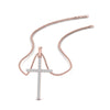 Load image into Gallery viewer, Simple-diamond-cross-pendant-in-rose-gold-FD-PD10797-NL-RG
