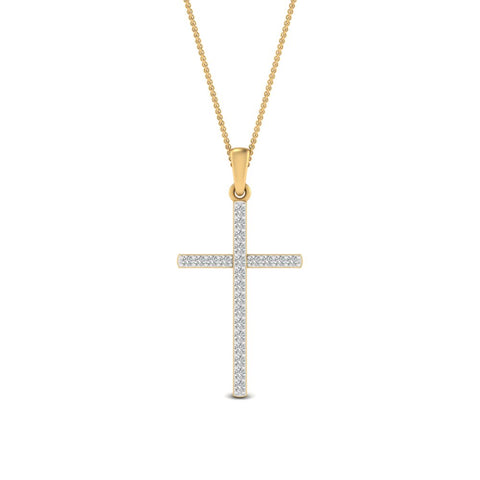 Simple-diamond-cross-pendant-in-yellow-gold-FD-PD10797ANGLE1-NL-YG