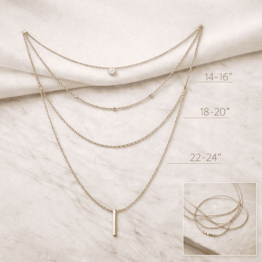 Start With Different Necklace Lengths
