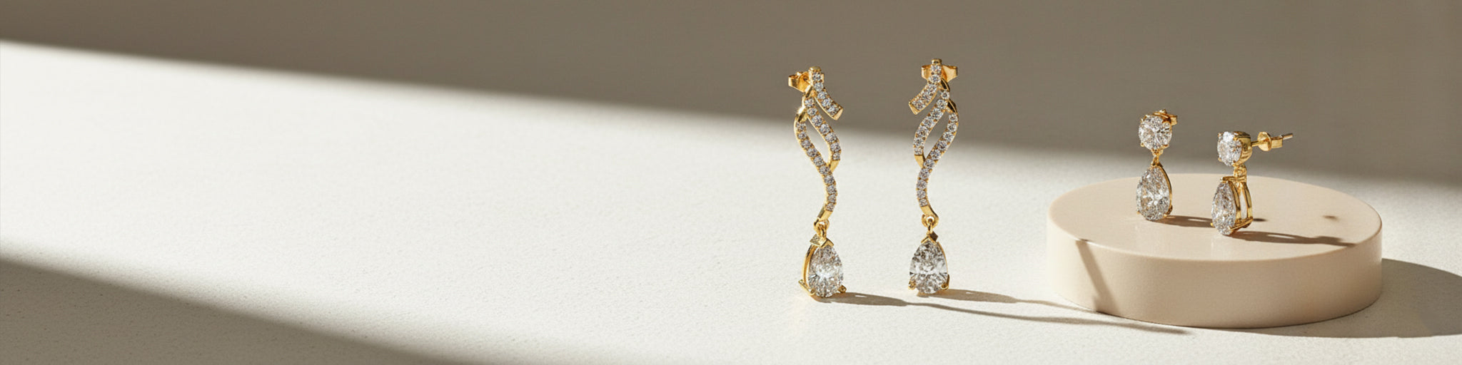 Teardrop Diamond Earrings Explained: Why Pear Shaped Diamonds Look Bigger
