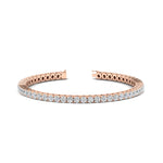 Load image into Gallery viewer, Tennis-Diamond-Bracelet-4-Carat-In-Rose-Gold-FDBRC8635RO-4.00_20CT-NL-RG
