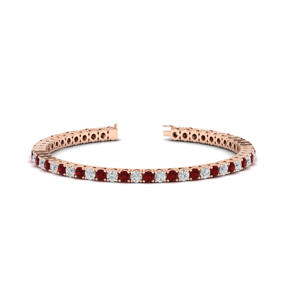 Tennis-Diamond-Bracelet-4-Carat-In-Rose-Gold-FDBRC8635ROGRUDR-4.00_20CT-NL-RG